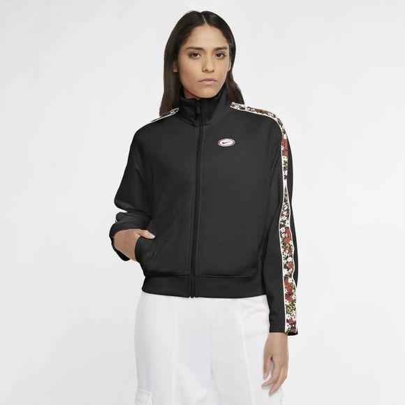Nike Zip Up Floral Detail Track Jacket - Picture 10 of 10